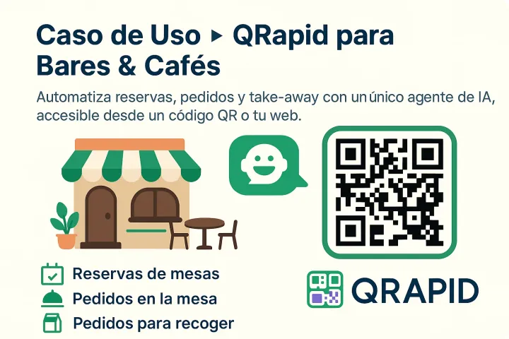 Caso de Uso ▸ QRapid para Bares & Cafés