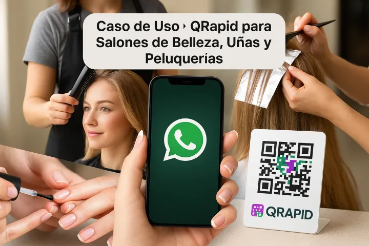 Caso de Uso ▸ QRapid para Salones de Belleza, Uñas y Peluquerías